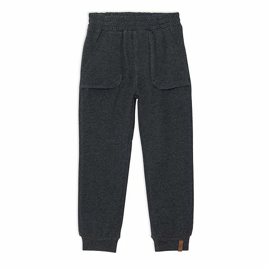 Deux Par Deux Fleece Sweatpants Dark Heather Grey