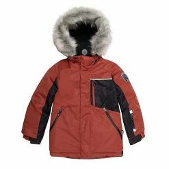 Deux Par Deux Two Piece Snowsuit Red And Khaki With Printed Camo -Deux par Deux Shop unnamed file 289