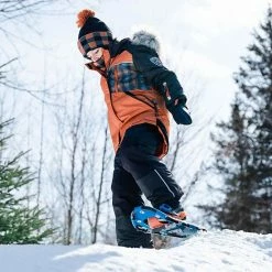 Deux Par Deux Checked Print Two Piece Snowsuit Brown And Black -Deux par Deux Shop unnamed file 336