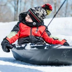 Deux Par Deux Printed Camo Two Piece Snowsuit Dark Grey, Red And Green Lime -Deux par Deux Shop unnamed file 369