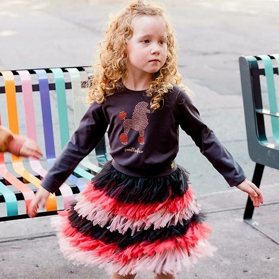 Deux Par Deux Long Raglan Sleeve Top Dark Grey With Print Deux Par Deux Long Raglan Sleeve Top Dark Grey With Print -Deux par Deux Shop unnamed file 372