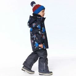 Deux Par Deux Two Piece Snowsuit Printed Hockey Players Black -Deux par Deux Shop unnamed file 384