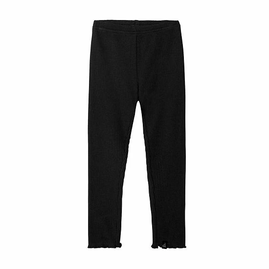 Deux Par Deux Rib Legging Black