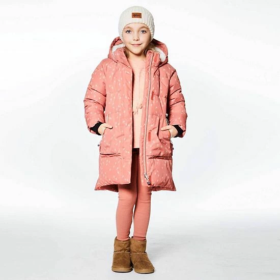 Deux Par Deux Rib Legging Peach Pink - Image 3