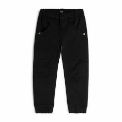 Deux Par Deux Stretch Twill Jogger Black