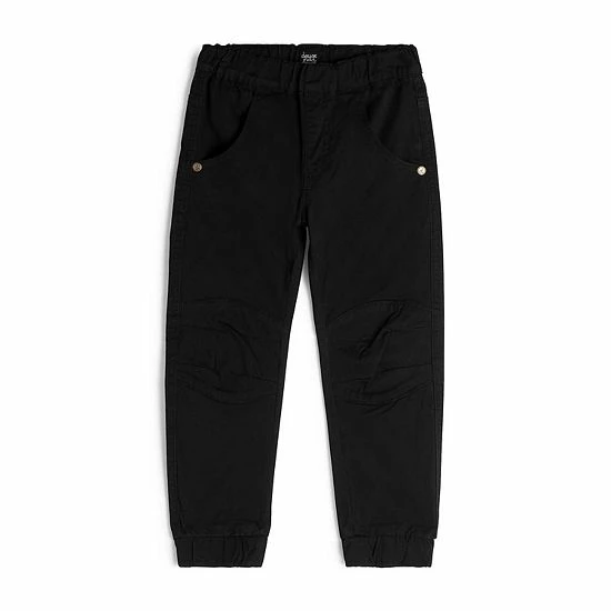 Deux Par Deux Stretch Twill Jogger Black
