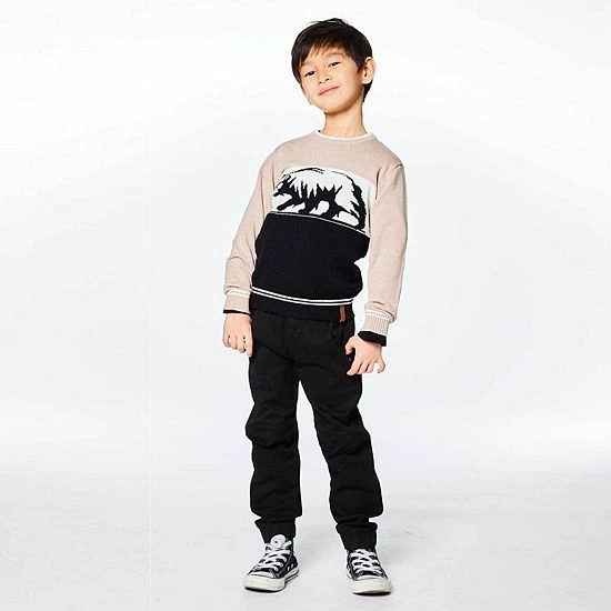 Deux Par Deux Stretch Twill Jogger Black - Image 2