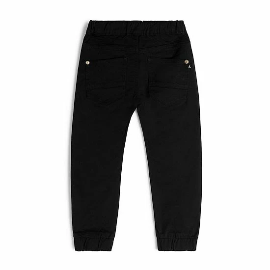 Deux Par Deux Stretch Twill Jogger Black - Image 3