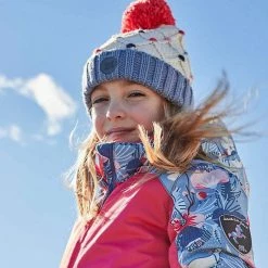 Deux Par Deux Printed Frosted Flowers Two Piece Snowsuit Navy Blue And Red -Deux par Deux Shop unnamed file 468