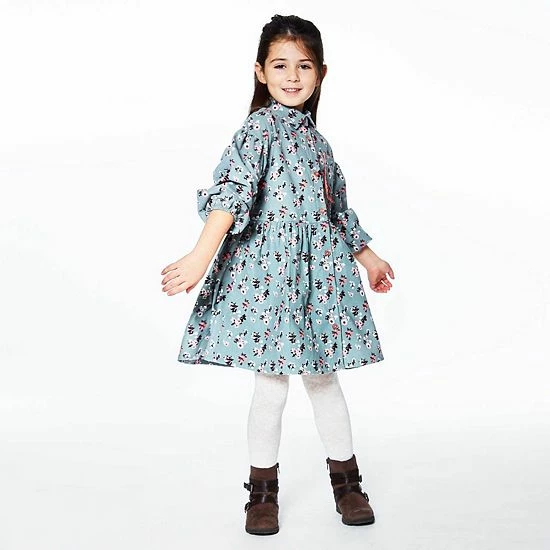 Deux Par Deux Long Sleeve Baby Corduroy Printed Dress Deux Par Deux Long Sleeve Baby Corduroy Printed Dress -Deux par Deux Shop unnamed file 509