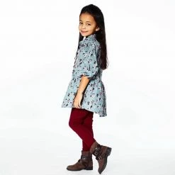 Deux Par Deux Baby Corduroy Long Sleeve Tunic Printed Flowers 4 Deux Par Deux Baby Corduroy Long Sleeve Tunic Printed Flowers -Deux par Deux Shop unnamed file 542