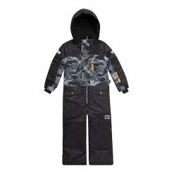 Deux Par Deux One Piece Snowsuit Printed Camo