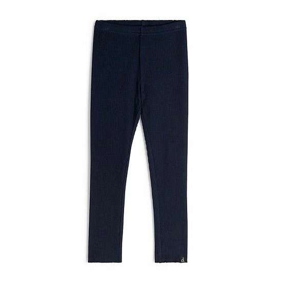 Deux Par Deux Rib Legging Dark Blue