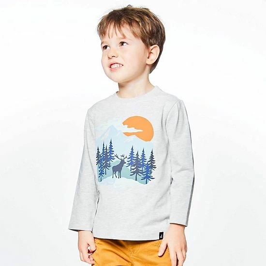 Deux Par Deux Long Sleeve Top With Nature Print - Image 3