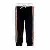 Deux Par Deux Cut And Sew Velvet Pant