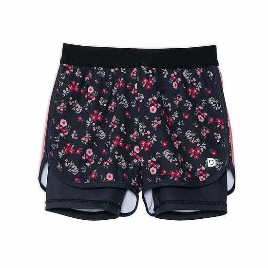 Deux Par Deux Athletic Short With Printed Flowers Deux Par Deux Athletic Short With Printed Flowers -Deux par Deux Shop unnamed file 639