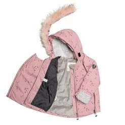 Deux Par Deux Printed Flowers Two Piece Baby Snowsuit Pink -Deux par Deux Shop unnamed file 68