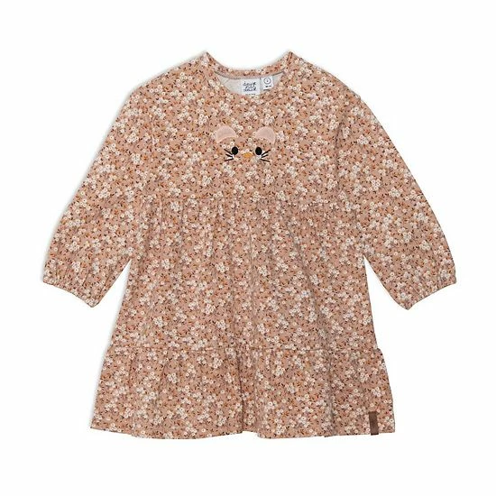 Deux Par Deux Long Sleeve Dress Printed Mini Flowers Deux Par Deux Long Sleeve Dress Printed Mini Flowers -Deux par Deux Shop unnamed file 702