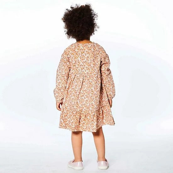 Deux Par Deux Long Sleeve Dress Printed Mini Flowers Deux Par Deux Long Sleeve Dress Printed Mini Flowers -Deux par Deux Shop unnamed file 703