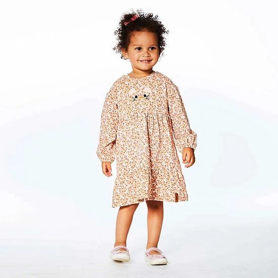 Deux Par Deux Long Sleeve Dress Printed Mini Flowers Deux Par Deux Long Sleeve Dress Printed Mini Flowers -Deux par Deux Shop unnamed file 704