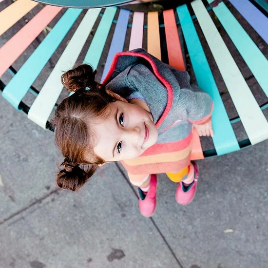 Deux Par Deux Hooded Knitted Long Sleeve Dress With Poodle - Image 5