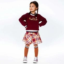 Deux Par Deux Long Sleeve Quilted Crop Top -Deux par Deux Shop unnamed file 796