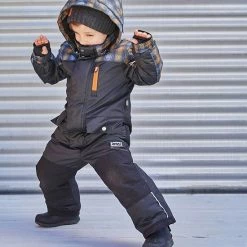 Deux Par Deux One Piece Snowsuit Checked Print -Deux par Deux Shop unnamed file 839