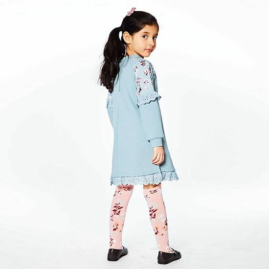 Deux Par Deux Raglan Long Sleeve Dress With Frill Deux Par Deux Raglan Long Sleeve Dress With Frill -Deux par Deux Shop unnamed file 858