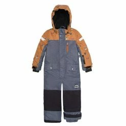Deux Par Deux One Piece Snowsuit Printed Little Dogs