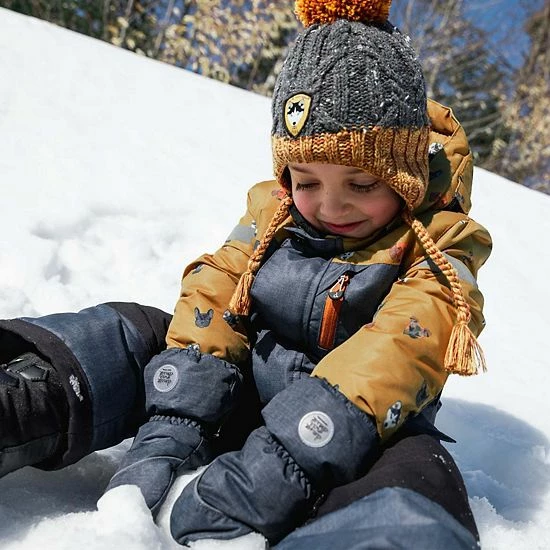 Deux Par Deux One Piece Snowsuit Printed Little Dogs - Image 5