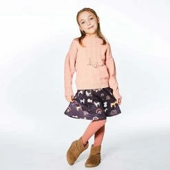 Deux Par Deux Long Sleeve Sweater Pink Coral -Deux par Deux Shop unnamed file 994