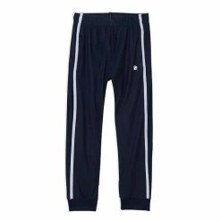 Deux Par Deux Athletic Pants Navy Blue, Orange And White