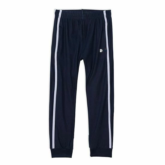 Deux Par Deux Athletic Pants Navy Blue, Orange And White